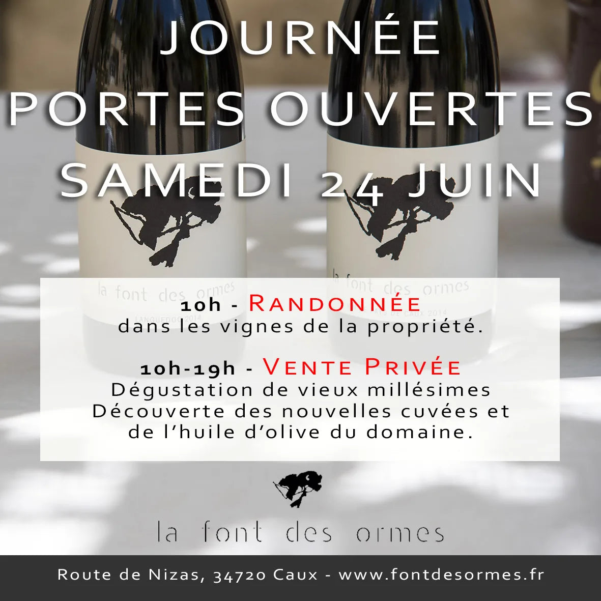 portes ouvertes font des ormes