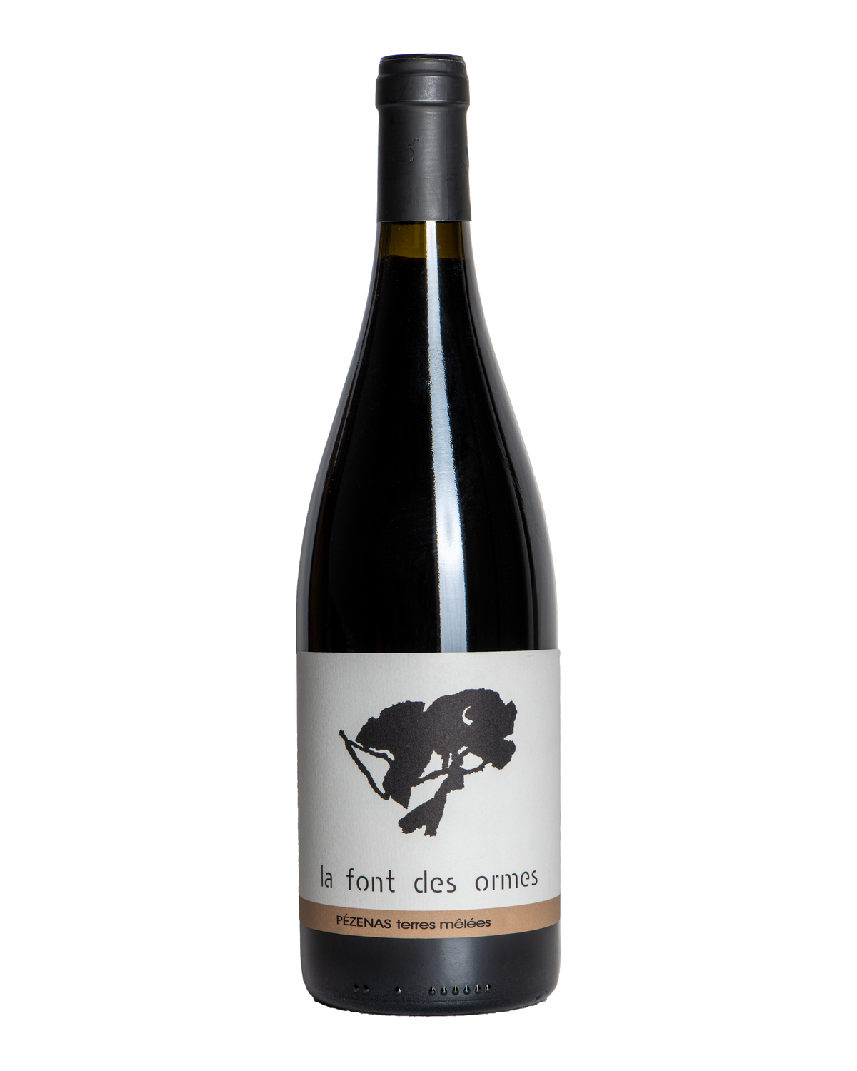 Bouteille de Terres Mêlées 2019, AOP Languedoc Pézenas