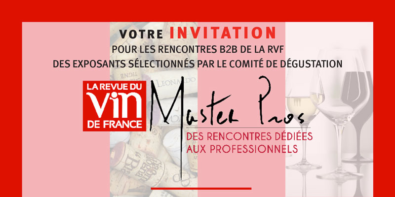 Invitation Master Pro RVF à Paris