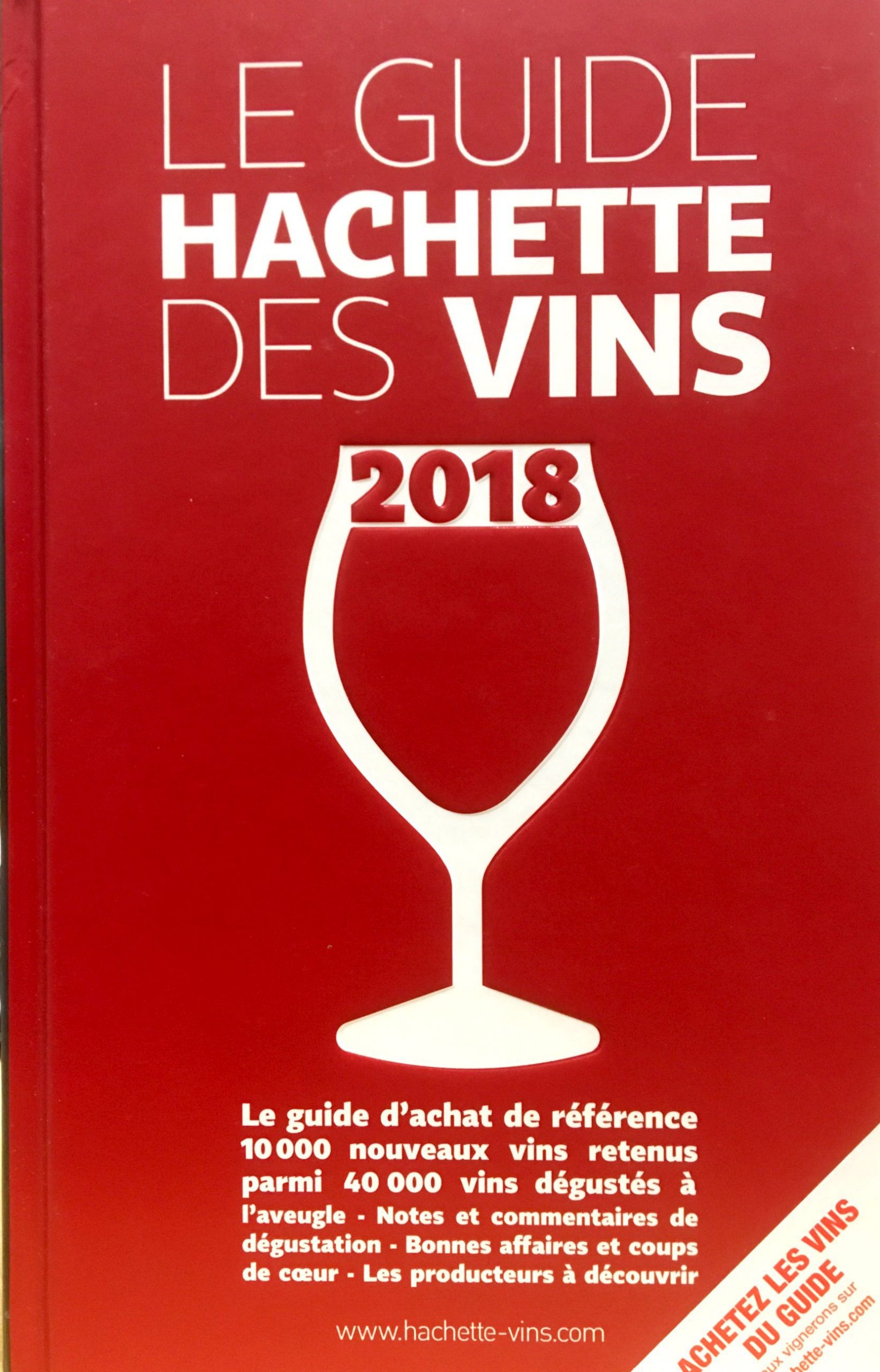 Une étoile au guide Hachette Vins 2018 pour la cuvée Pézenas 2014